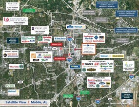 3255 Airport Blvd, Mobile, AL - AERIAL  map view - Image1