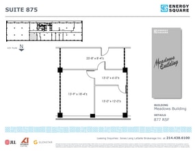 6688 N Central Expy, Dallas, TX à louer Plan d’étage- Image 1 de 1