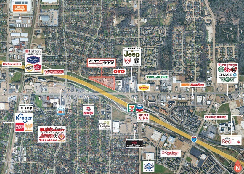 611 E Interstate 20, Duncanville, TX à vendre - Photo du bâtiment - Image 3 de 5