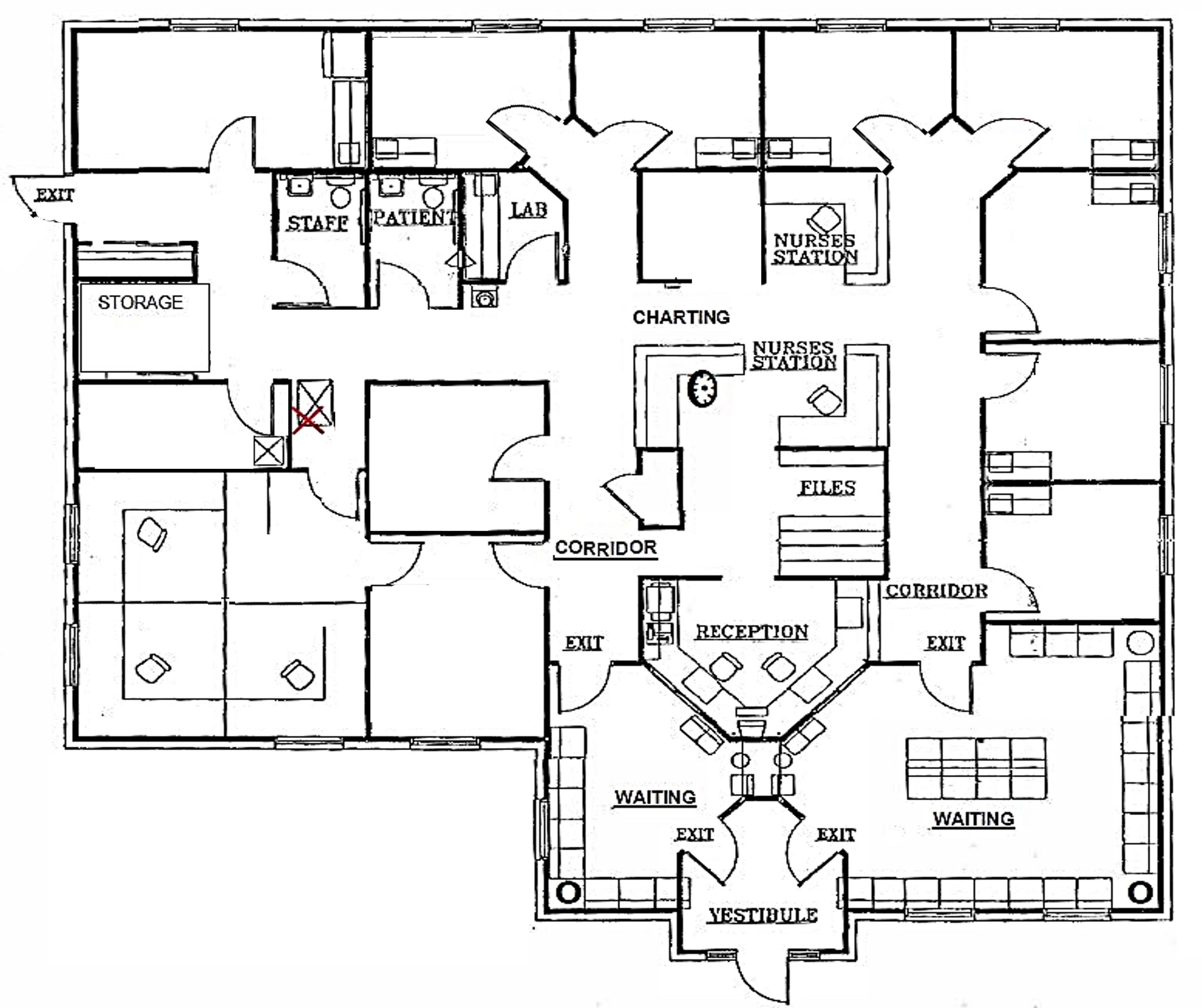 1659 W 2nd St, Xenia, OH for lease Floor Plan- Image 1 of 1