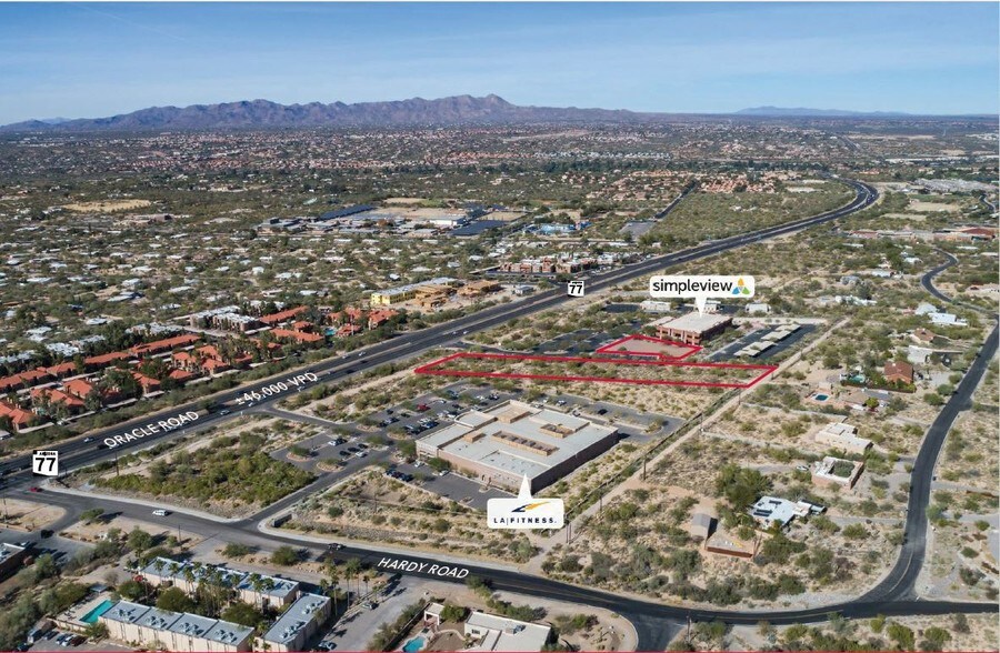 8900-8930 N Oracle Rd, Oro Valley, AZ à louer - Aérien - Image 2 de 4
