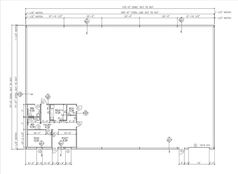812 Venture, Kechi, KS for lease - Floor Plan - Image 2 of 3