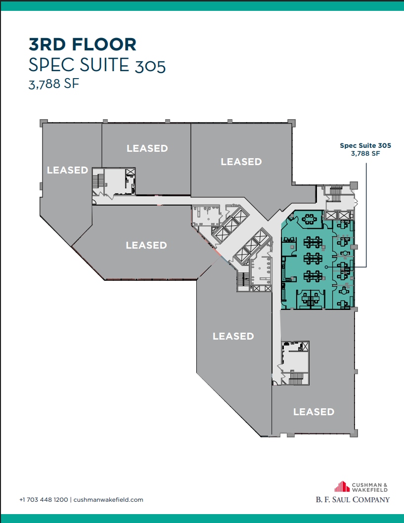 8201 Greensboro Dr, McLean, VA for lease Floor Plan- Image 1 of 1