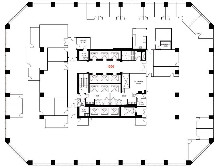 240 4 Av SW, Calgary, AB for lease Floor Plan- Image 1 of 1