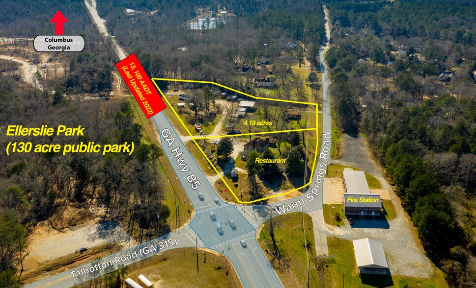 3565 Ga Highway 85, Ellerslie, GA à vendre - Photo du bâtiment - Image 2 de 32