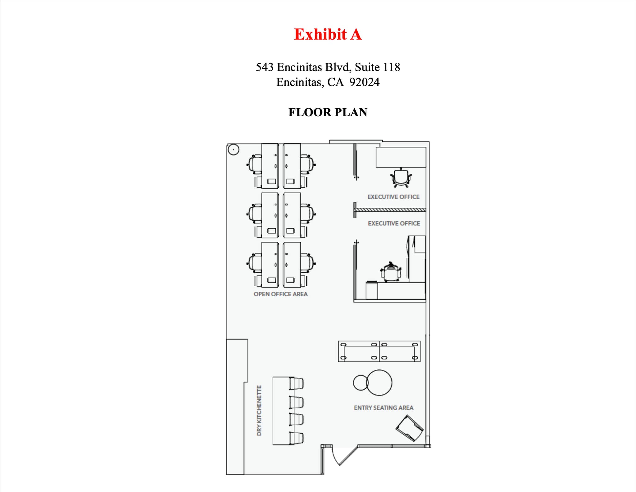 543 Encinitas Blvd, Encinitas, CA for lease Interior Photo- Image 1 of 8