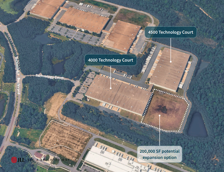 4000-4500 Technology Ct, Sandston, VA à louer - Photo du bâtiment - Image 2 de 9