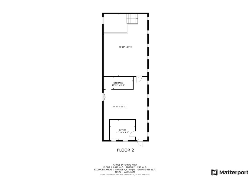 270 Waterloo Av, Penticton, BC for lease - Floor Plan - Image 3 of 3