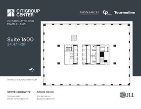 201 S Biscayne Blvd, Miami, FL for lease Site Plan- Image 1 of 1