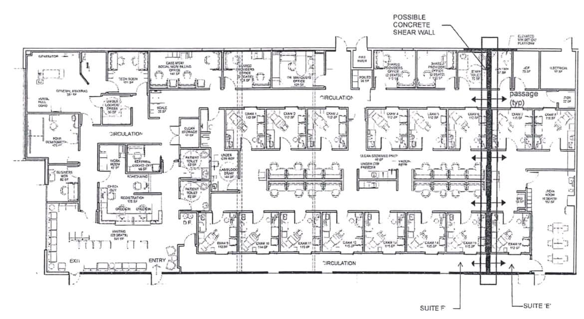 8041 N Black Canyon Fwy, Phoenix, AZ à louer Plan d’étage- Image 1 de 8