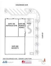 201 S 6th St, Grand Junction, CO for lease Floor Plan- Image 2 of 4