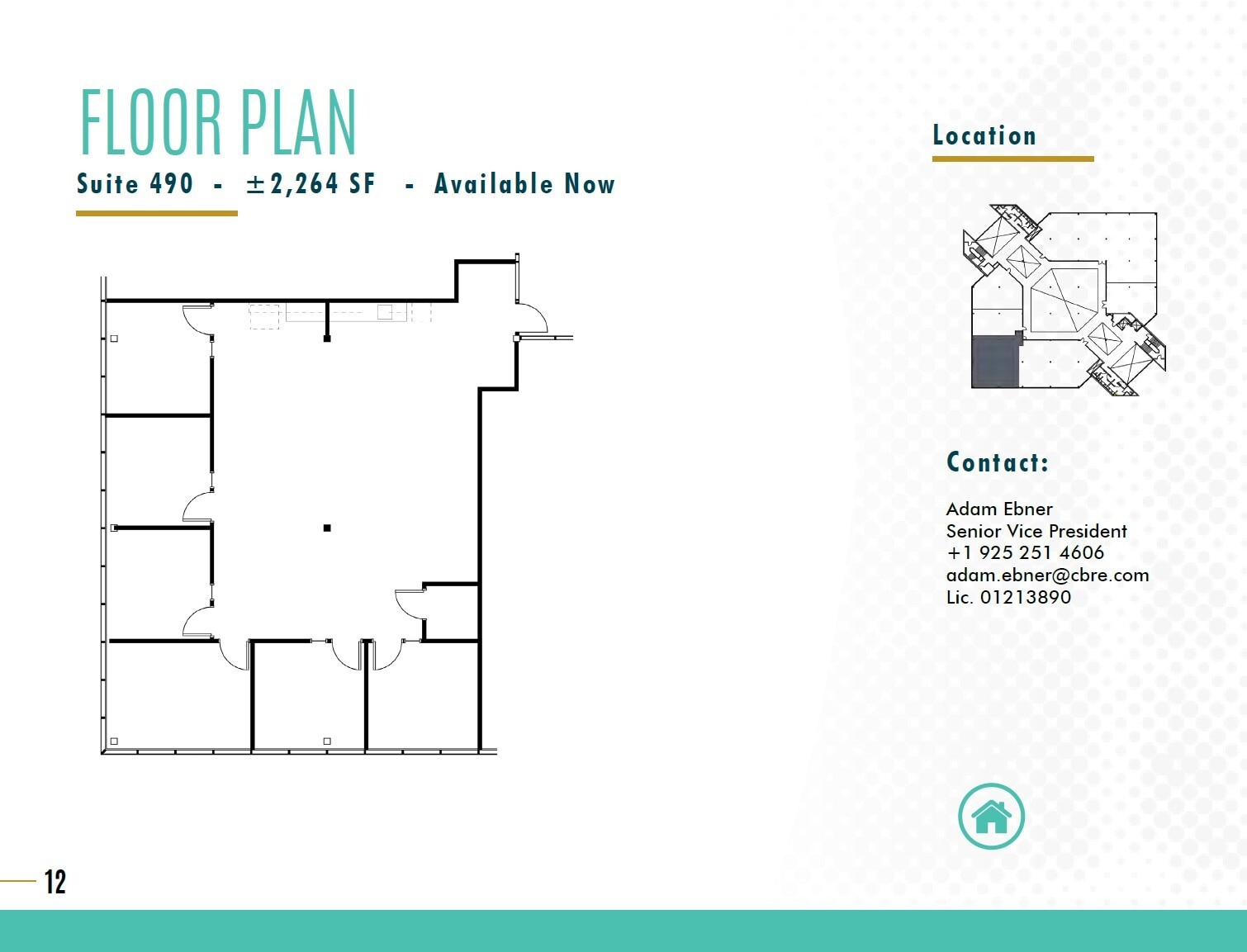 2333 San Ramon Valley Blvd, San Ramon, CA à louer Plan d’étage- Image 1 de 1