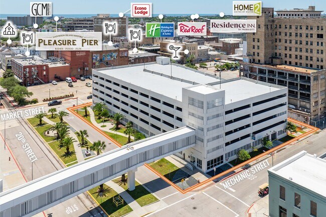 Plus de détails pour 320 Moody Ave, Galveston, TX - Spécialité à vendre