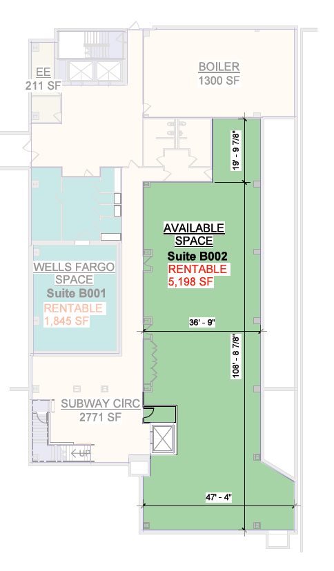 21 1st Ave SW, Rochester, MN for lease Floor Plan- Image 1 of 1