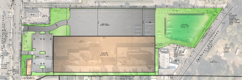 2820 Mt Ephraim Ave, Camden, NJ à vendre - Plan de site - Image 3 de 8