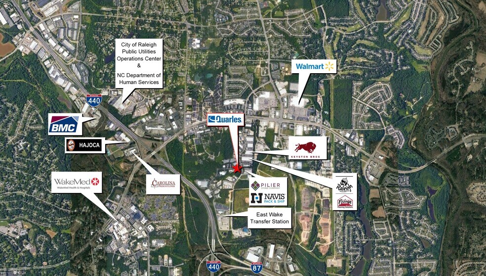 3916 Commerce Park Dr, Raleigh, NC à vendre - Photo du bâtiment - Image 2 de 3