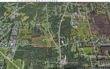 1620 Maple Dr, Hermitage, PA - AERIAL map view