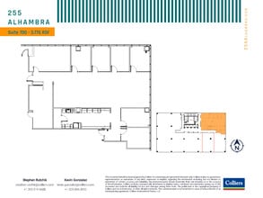 255 Alhambra Cir, Coral Gables, FL à louer Plan d’étage- Image 1 de 1