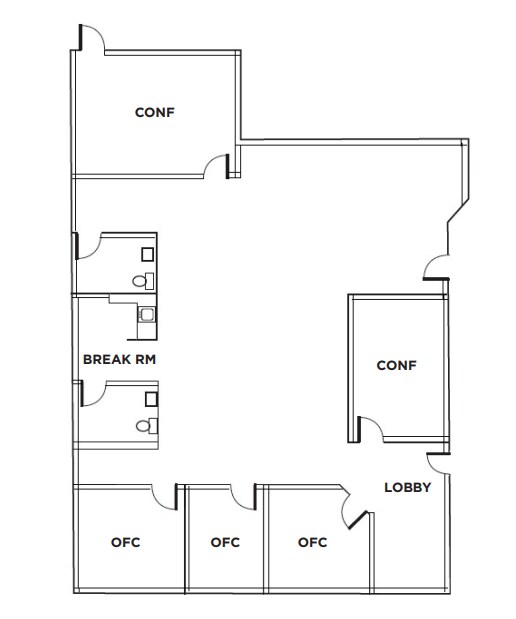 20 S Santa Cruz Ave, Los Gatos, CA for lease Floor Plan- Image 1 of 1