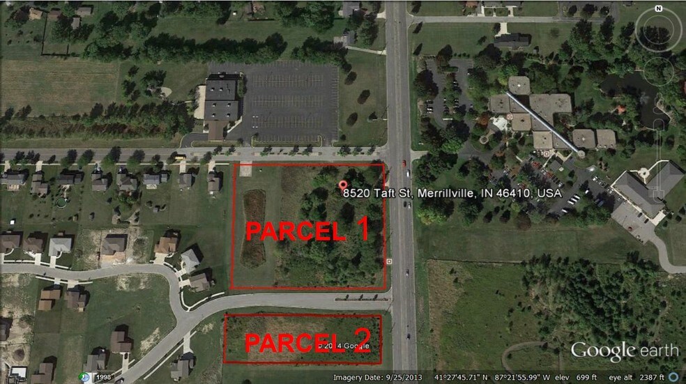 8520 Taft St, Merrillville, IN à vendre - Photo du bâtiment - Image 1 de 2