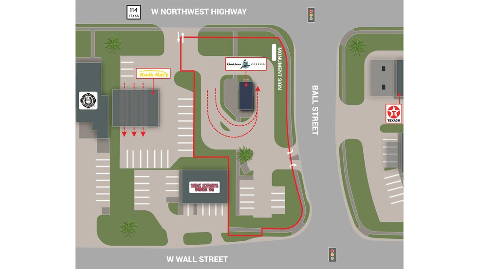 897 W. Northwest hwy, Grapevine, TX à vendre - Photo du bâtiment - Image 2 de 7