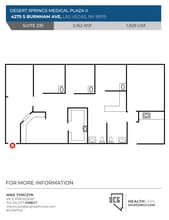 4275 S Burnham Ave, Las Vegas, NV à louer Plan d’étage- Image 1 de 1