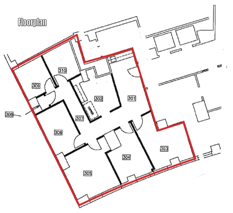 54 Monument Cir, Indianapolis, IN for lease Floor Plan- Image 1 of 1
