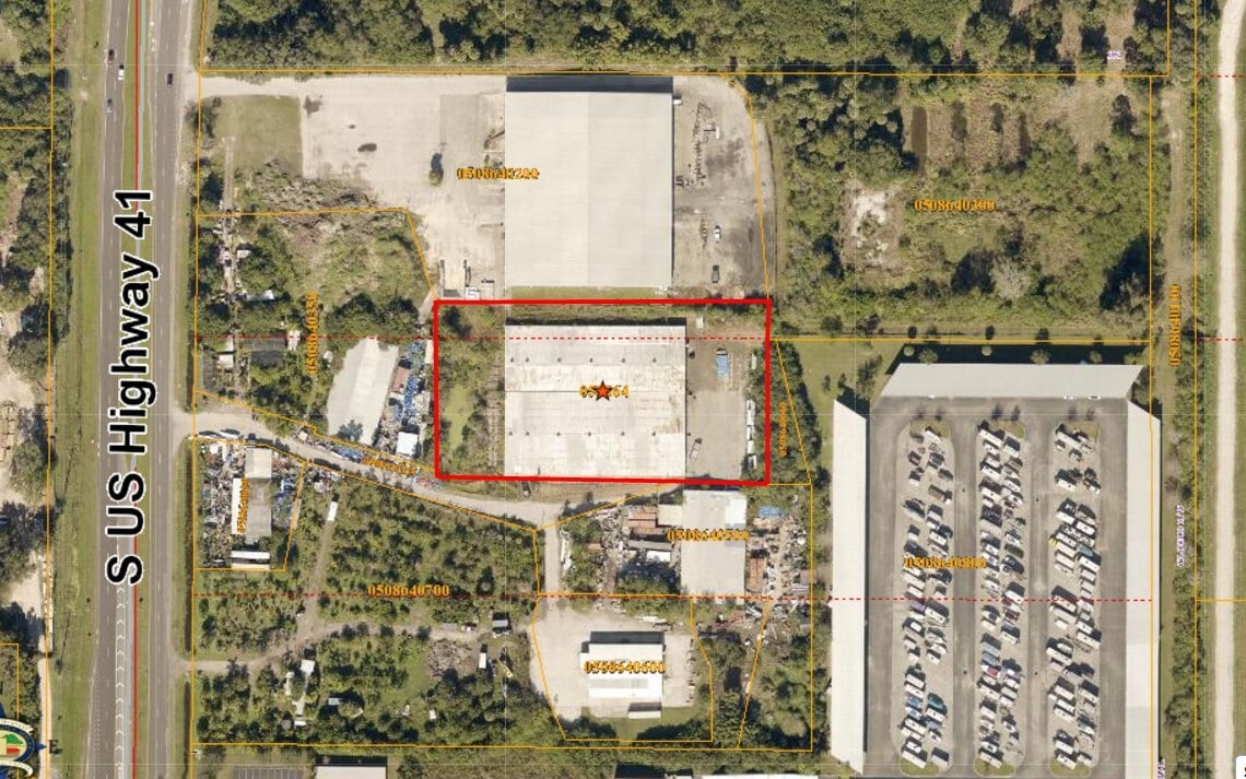 12620 S US Hwy 41, Gibsonton, FL for sale Aerial- Image 1 of 10