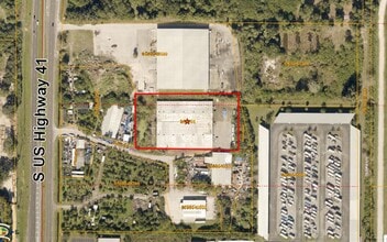12620 S US Hwy 41, Gibsonton, FL - AERIAL  map view