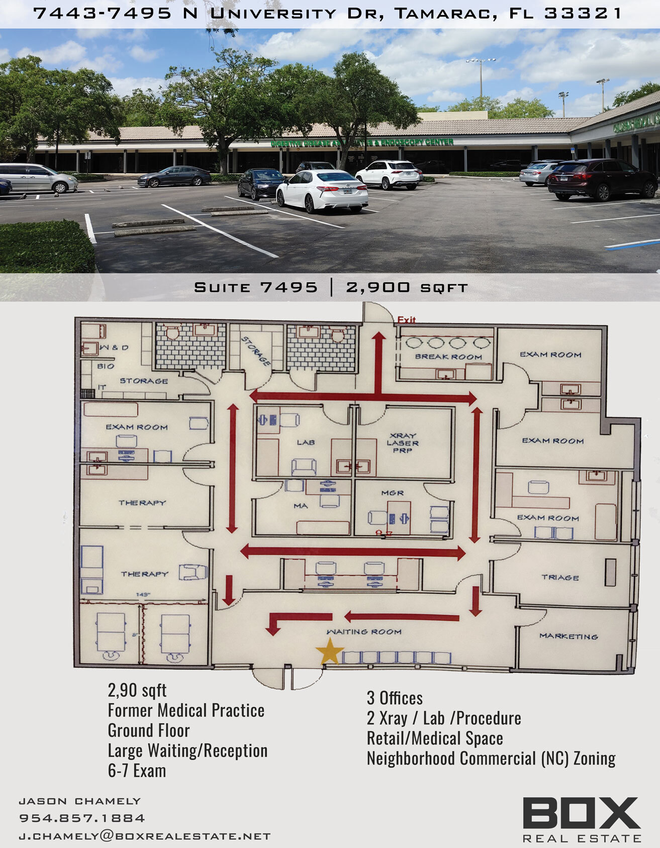 7443-7495 N University Dr, Tamarac, FL for lease Interior Photo- Image 1 of 22