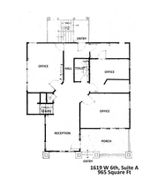 1619 W 6th St, Austin, TX for lease Floor Plan- Image 1 of 1