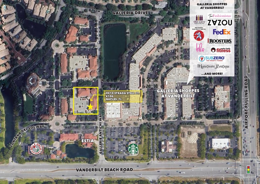 9010 Strada Stell Ct, Naples, FL à vendre - Carte - Image 2 de 11