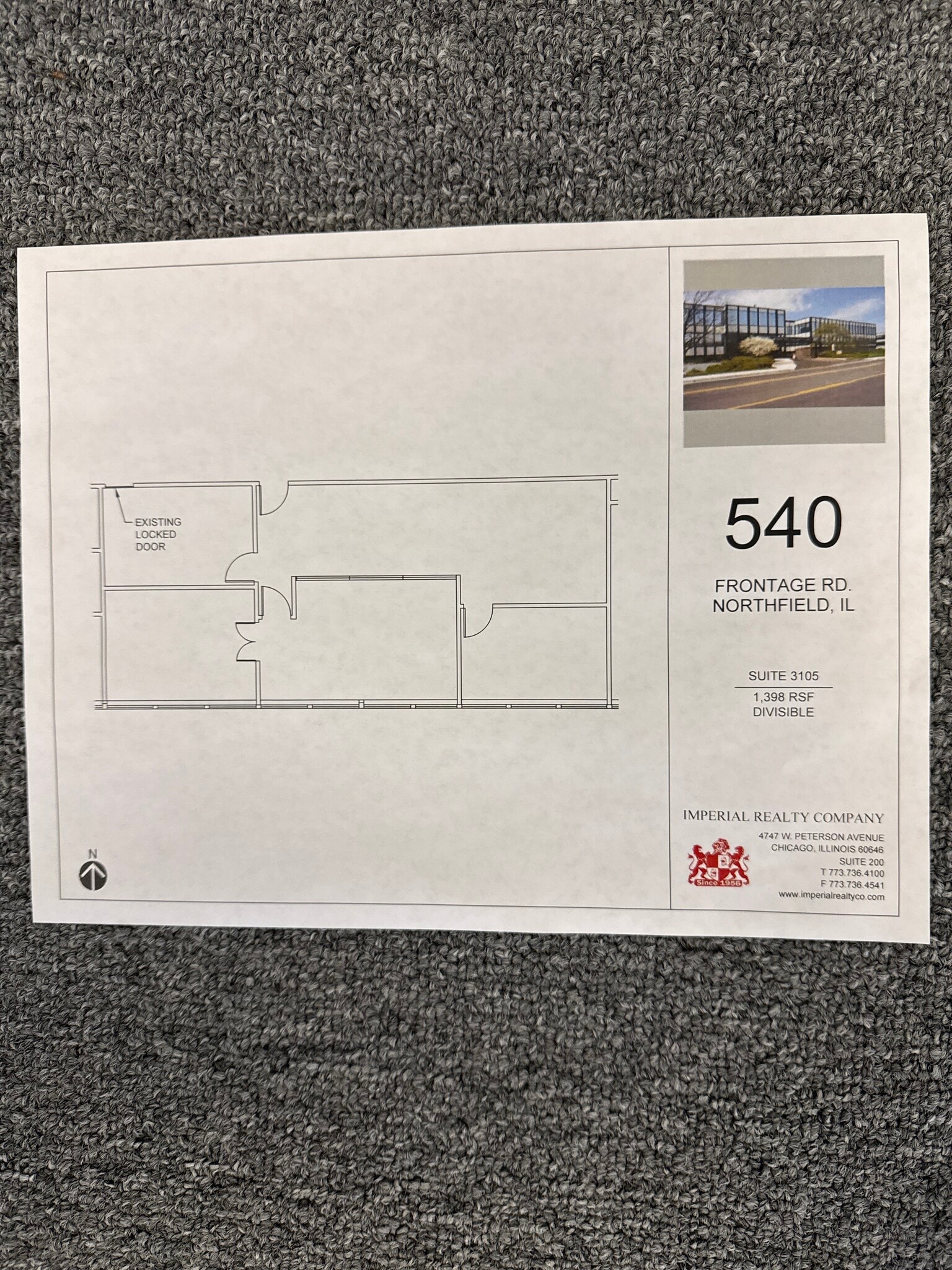 540-550 W Frontage Rd, Northfield, IL for lease Building Photo- Image 1 of 4