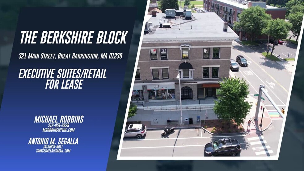 321-323 Main St, Great Barrington, MA à louer - Vidéo sur l’inscription commerciale - Image 2 de 14