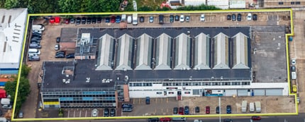 15-23 Greenhill Crescent, Watford, HRT - AERIAL  map view