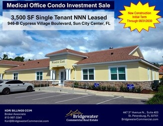 Plus de détails pour 946 Cypress Village Blvd, Sun City Center, FL - Bureau à vendre