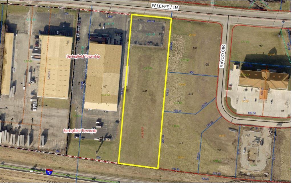 341 W Leffel Ln, Springfield, OH à vendre Plan cadastral- Image 1 de 3