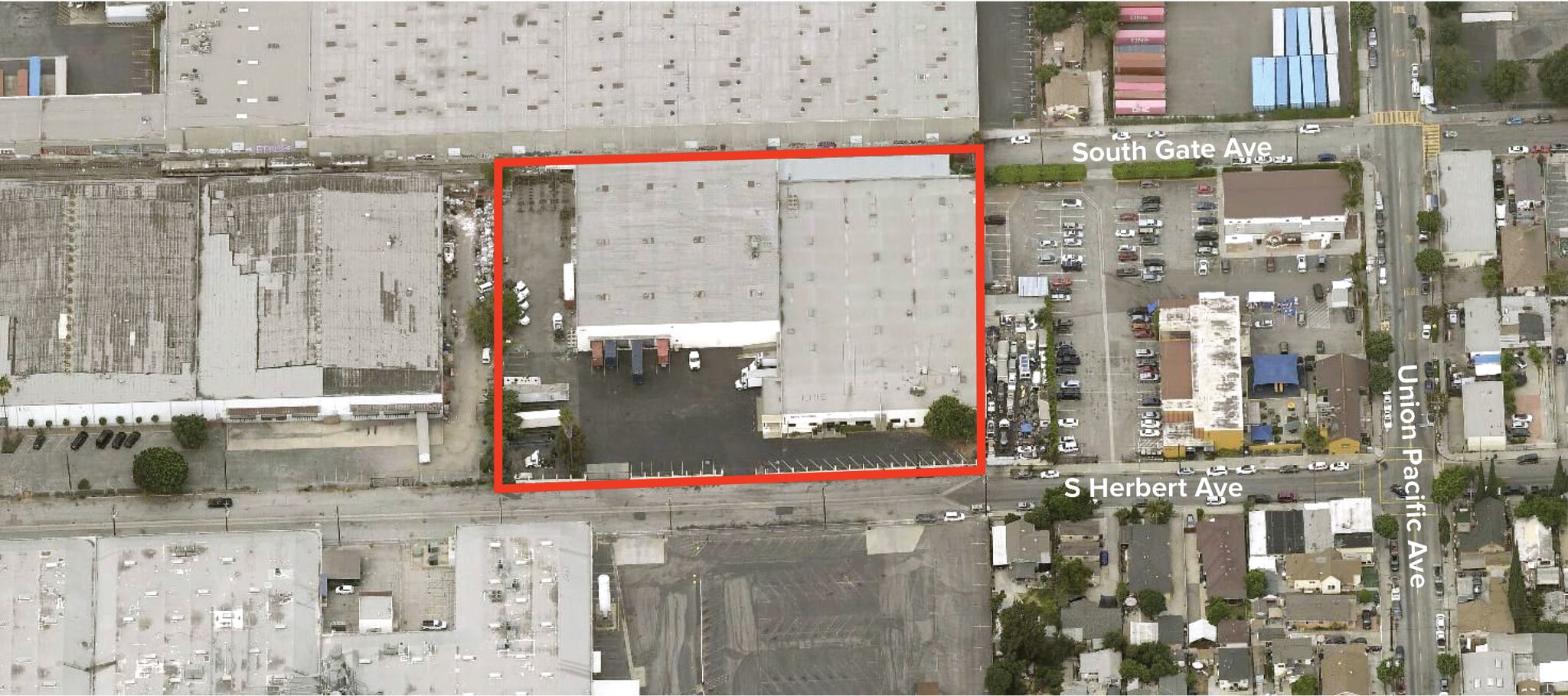 1345 S Herbert Ave, Commerce, CA à louer Aérien- Image 1 de 1