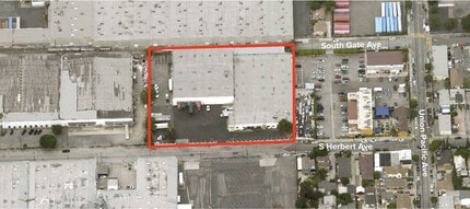 1345 S Herbert Ave, Commerce, CA à louer Aérien- Image 1 de 1