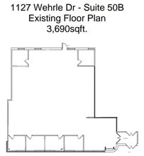 1127 Wehrle Dr, Williamsville, NY à louer Plan d’étage- Image 2 de 3