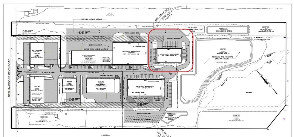 109 allied parkway, Sicklerville, NJ à louer - Plan de site - Image 1 de 2