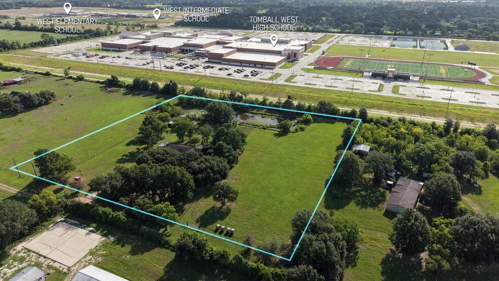 17822 Hanberry Ln, Cypress, TX for sale - Aerial - Image 2 of 5