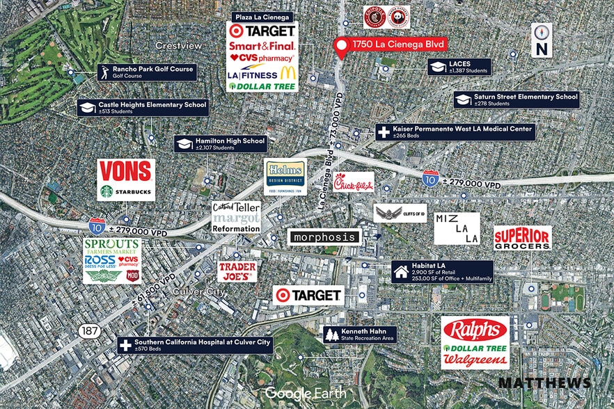 1750-1756 S La Cienega Blvd, Los Angeles, CA for lease - Building Photo - Image 2 of 3