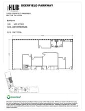 13000 Deerfield Pky, Alpharetta, GA à louer Plan d’étage- Image 1 de 1