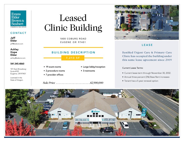 1800 Coburg Rd, Eugene, OR à vendre - Photo du bâtiment - Image 3 de 9