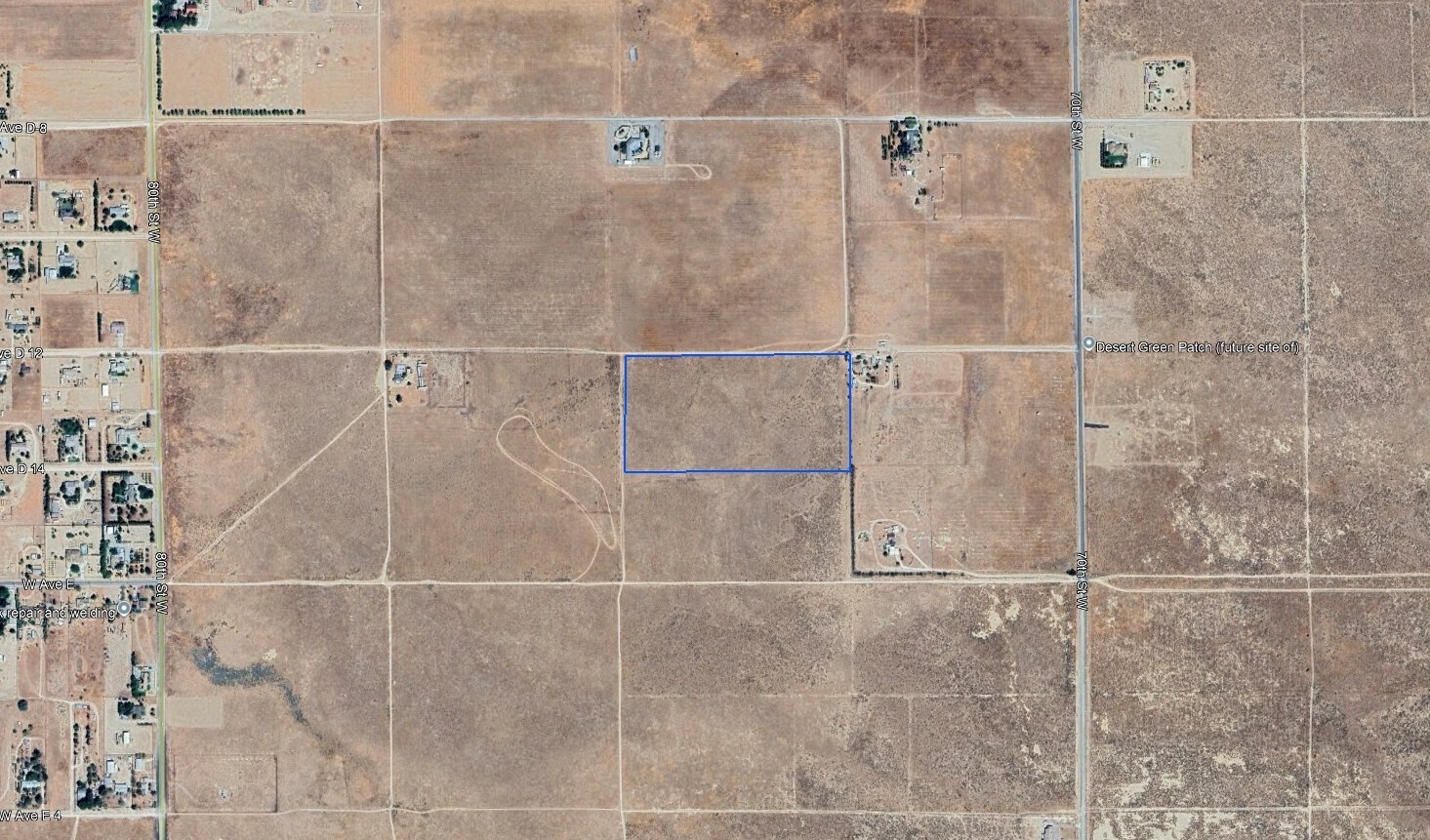 75th STREET WEST, Lancaster, CA à vendre Aérien- Image 1 de 8