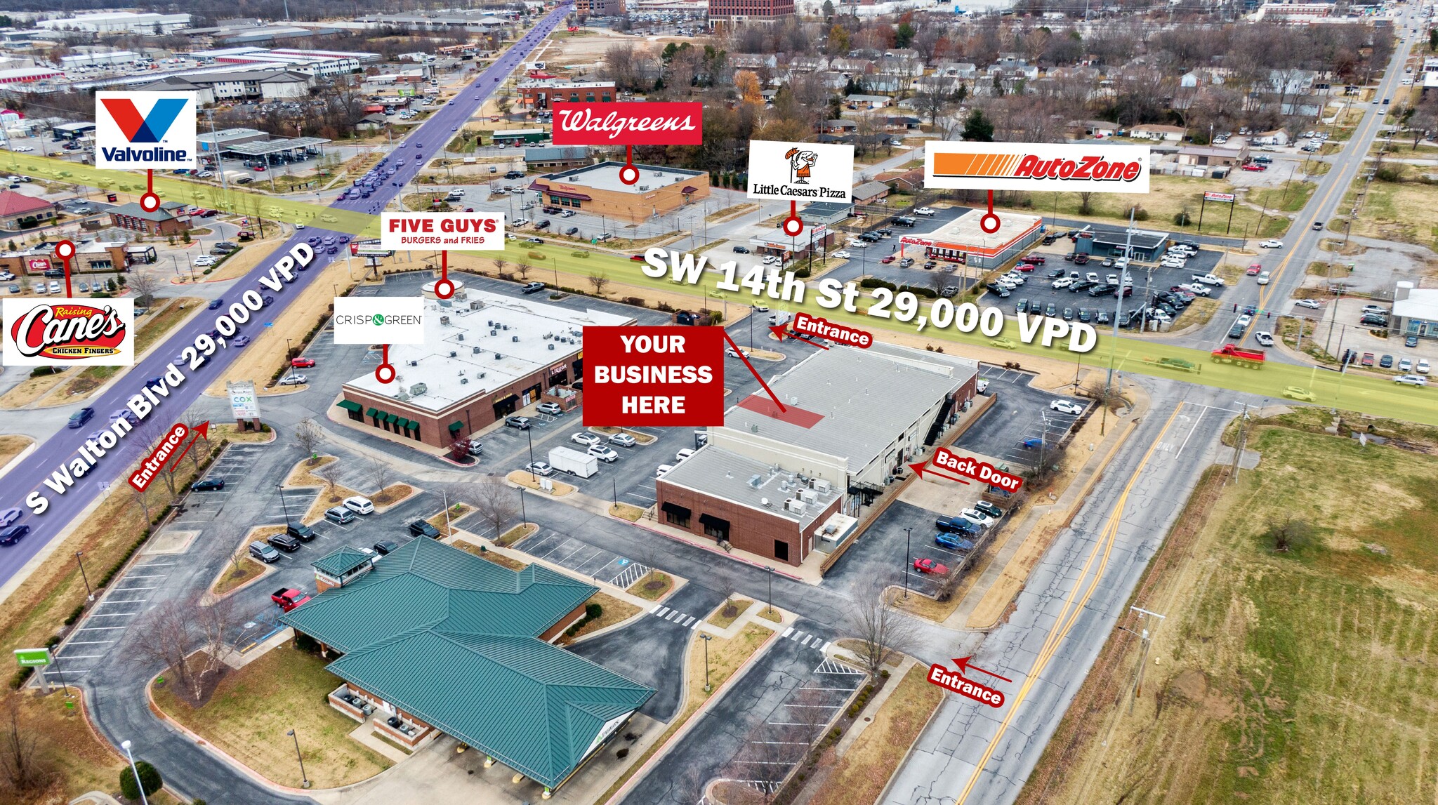 201 SW 14th St, Bentonville, AR for lease Interior Photo- Image 1 of 14