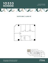 10333 Richmond Ave, Houston, TX for lease Floor Plan- Image 1 of 1