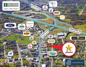 240 S Indiana Ave, Sellersburg, IN - Aerial  map view - Image1