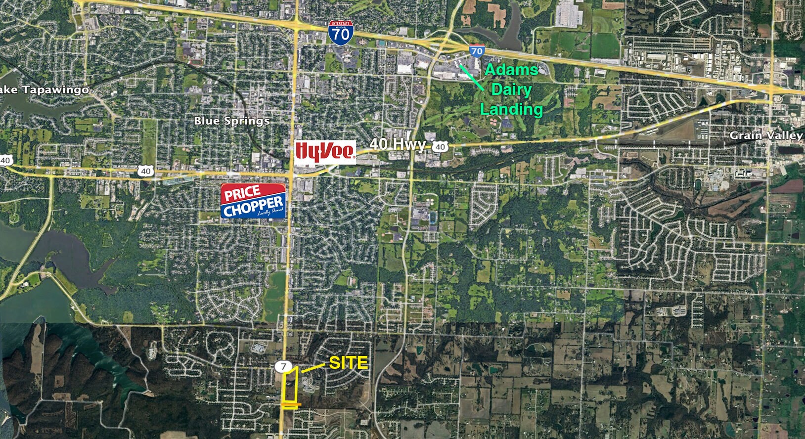 SEC M-7 Hwy & Lake Village Blvd, Blue Springs, MO à vendre Photo du bâtiment- Image 1 de 2